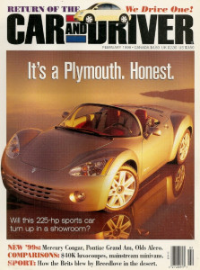 CAR & DRIVER 1998 FEB - ROUSH vs. SVT vs. BUD MOORE T/A